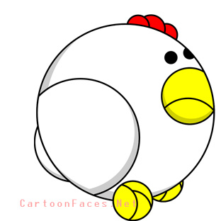 cartoon chicken